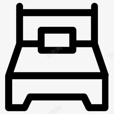 床床上用品家具图标