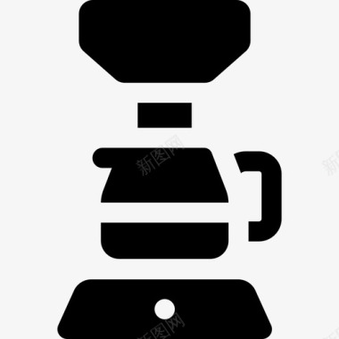 咖啡机家庭生活28装满图标