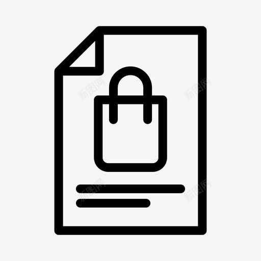 发票纸文档文件svg_新图网 https://ixintu.com 发票 文件 文档 页面 工作 作表 文件夹 字形