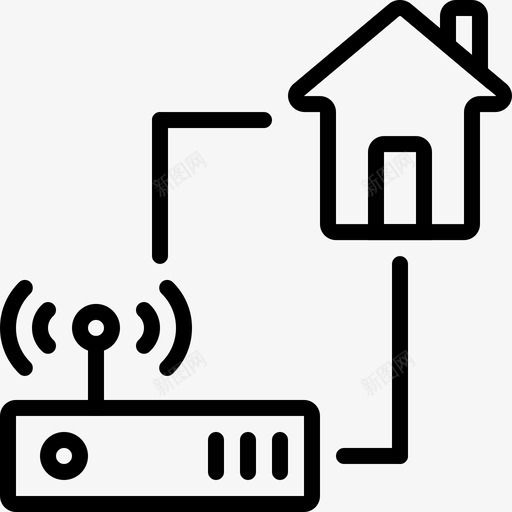 路由器到家庭wifi热点internetsvg_新图网 https://ixintu.com wifi 路由器 家庭 热点 internet 网络 无线 使用 线路