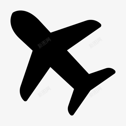飞机航班旅游svg_新图网 https://ixintu.com 旅游 飞机 航班 交通 酒店 旅游线路 标志 标志符 符号