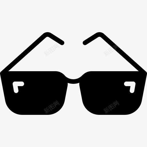 眼镜眼镜架防护眼镜svg_新图网 https://ixintu.com 眼镜 眼镜架 防护