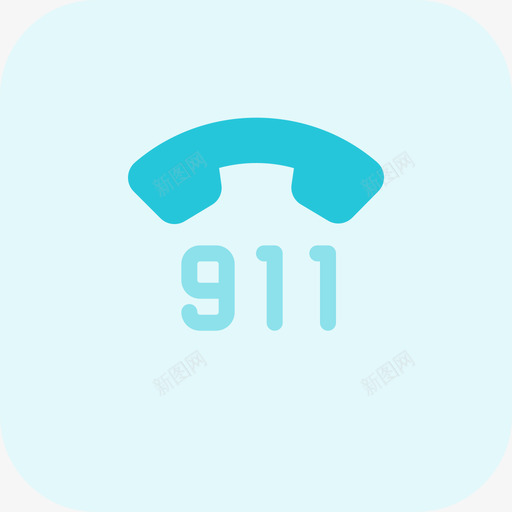 911电话50tritonesvg_新图网 https://ixintu.com 电话 tritone