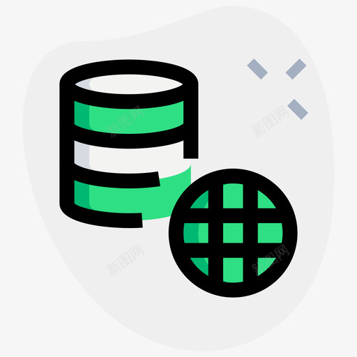全局web应用程序数据库5圆形svg_新图网 https://ixintu.com 全局 web 应用程序 数据库 圆形