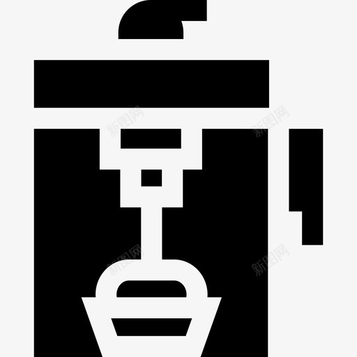 冰淇淋机冰淇淋店35装满svg_新图网 https://ixintu.com 冰淇淋机 冰淇淋 装满