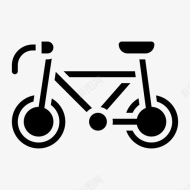 自行车运输符号215图标