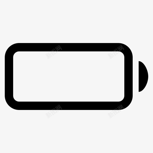 空的电池充电svg_新图网 https://ixintu.com 充电 空的 电池