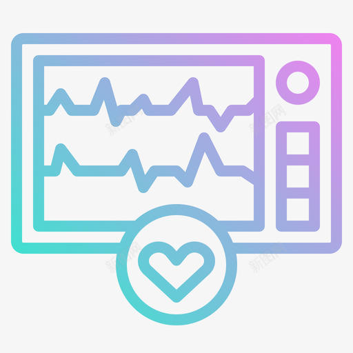 EKG胆固醇梯度svg_新图网 https://ixintu.com EKG 胆固醇 梯度