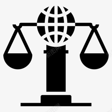 全球正义法国际法正义法图标