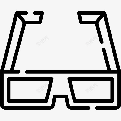 3d眼镜媒体技术36线性svg_新图网 https://ixintu.com 3d 眼镜 媒体 技术 线性