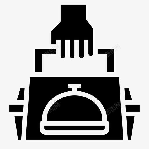 外卖送餐129固体svg_新图网 https://ixintu.com 外卖 送餐 固体