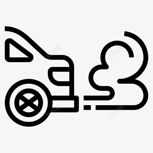 汽车排放二氧化碳全球变暖svg_新图网 https://ixintu.com 汽车 排放 二氧化碳 全球 变暖 污染 气候变化 概述