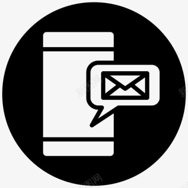 邮件营销会话短信图标