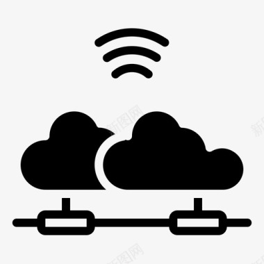 云数字技术物联网图标