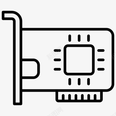 网络接口卡以太网硬件图标