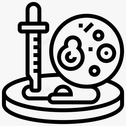 实验室培养物培养皿svg_新图网 https://ixintu.com 培养皿 实验室 培养 微生物 生物 化学试剂