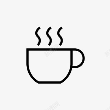 热饮冲泡咖啡图标