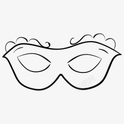假期嘉年华嘉年华面具眼睛道具面具高清图片