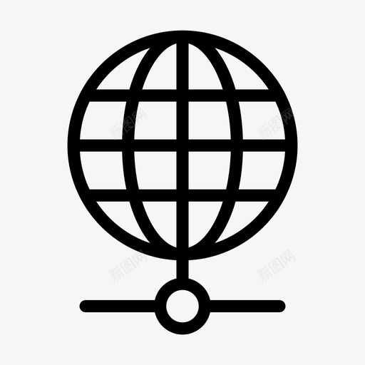 全局网络浏览器连接svg_新图网 https://ixintu.com 网络 全局 浏览器 连接 internet 络线 图示