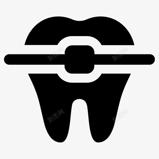 牙套牙科诊所牙医svg_新图网 https://ixintu.com 牙套 牙科 诊所 牙医 牙齿