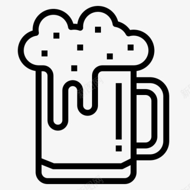 啤酒86号酒吧直系图标