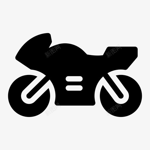 重型自行车摩托车运输svg_新图网 https://ixintu.com 重型 自行车 车辆 摩托车 运输 旅行 字形