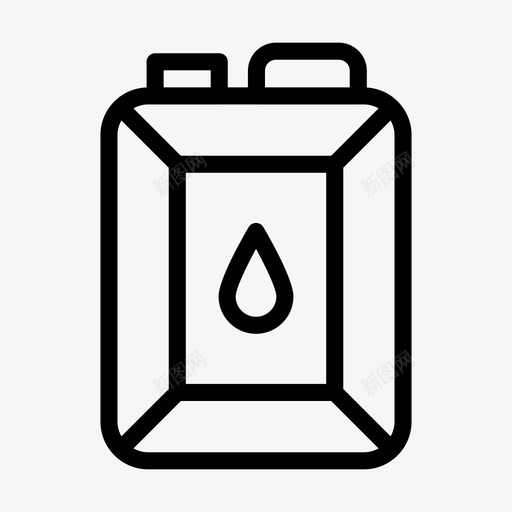 燃料罐桶油svg_新图网 https://ixintu.com 燃料 汽油 自然 符号