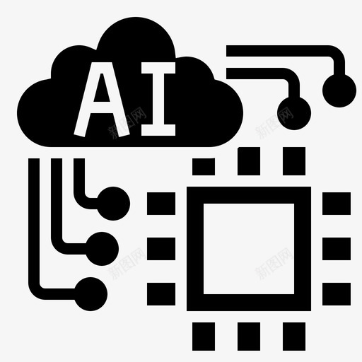 人工智能机器人工程11字形svg_新图网 https://ixintu.com 人工智能 机器人 工程 字形