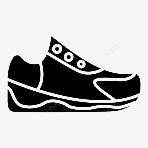 鞋时尚鞋类svg_新图网 https://ixintu.com 时尚 鞋类 跑鞋 运动 运动鞋 鞋雕文