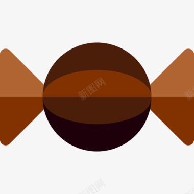 糖果巧克力5扁平图标