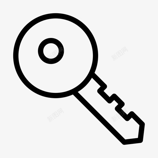 密钥锁专用svg_新图网 https://ixintu.com 密钥 专用 保护 安全 金融 标志 标志符 符号