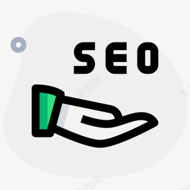 共享web应用seo1圆形形状图标