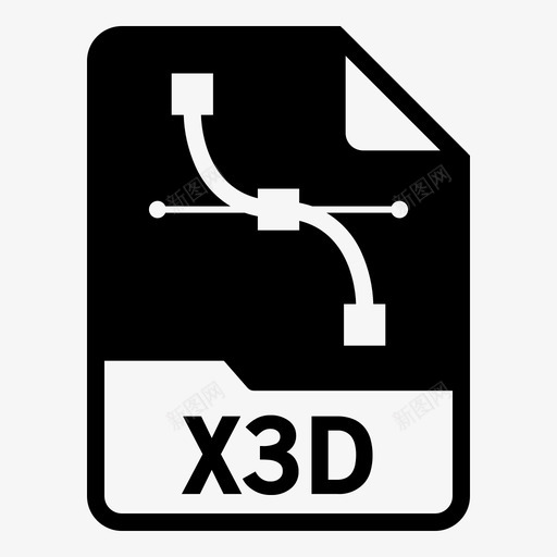 x3d文档文件svg_新图网 https://ixintu.com 文件 格式 x3d 文档 矢量 矢量图 图形