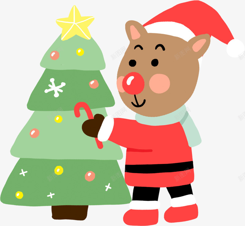 驯鹿和圣诞树圣诞节免扣免扣圣诞节合辑圣诞节圣诞节装png免抠素材_新图网 https://ixintu.com 圣诞节 免扣 驯鹿 圣诞树