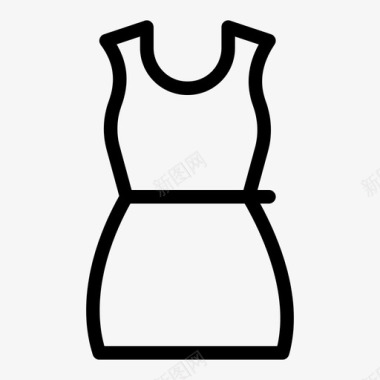 裙子布料衣服图标