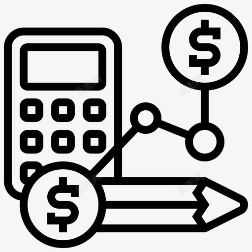 收入会计管理svg_新图网 https://ixintu.com 收入 会计 管理 报表 储蓄 投资