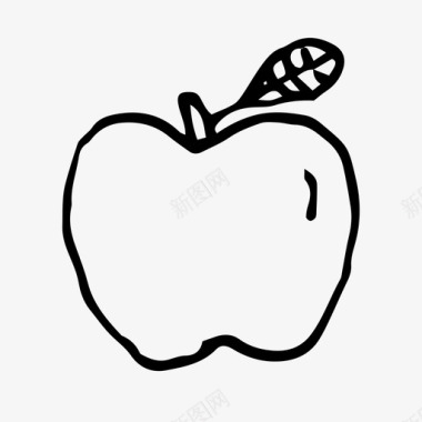 苹果口味食物图标