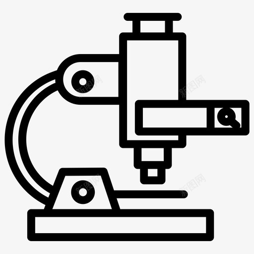 显微镜实验室科学svg_新图网 https://ixintu.com 显微镜 实验室 科学 搜索 商业 概念 加粗 粗线条