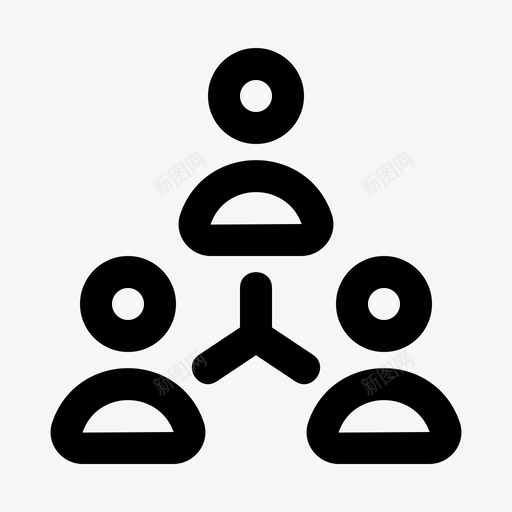 团队合作业务联系svg_新图网 https://ixintu.com 团队 合作 业务 联系 集团 业务管理