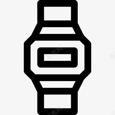 手表九十年代2直线型图标