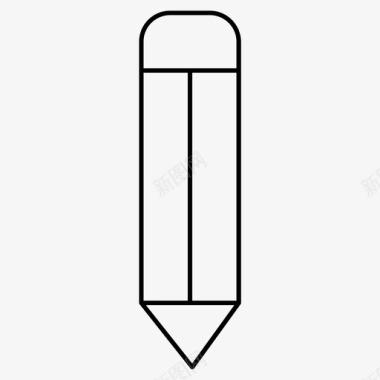铅笔锉刀书写图标