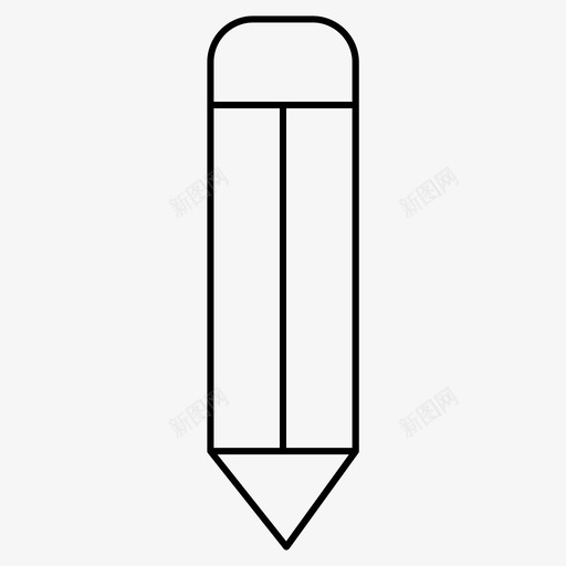 铅笔锉刀书写svg_新图网 https://ixintu.com 铅笔 锉刀 书写 商务 细线