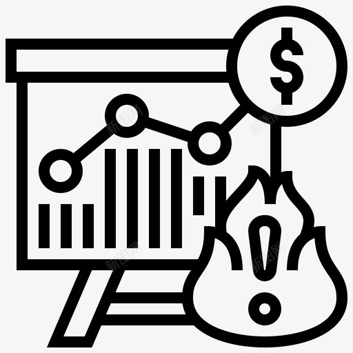 等价风险板图svg_新图网 https://ixintu.com 等价 风险 火焰 经济 000005