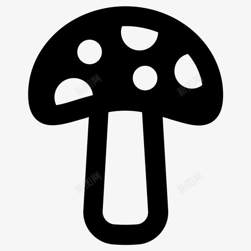 蘑菇福利斯真菌svg_新图网 https://ixintu.com 蘑菇 真菌 福利 利斯