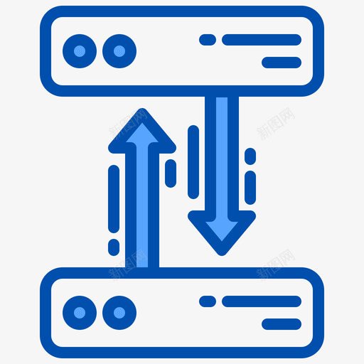 服务器网络托管85蓝色svg_新图网 https://ixintu.com 服务器 网络 托管 蓝色