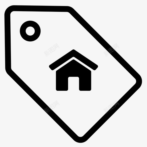 taghome投资房地产svg_新图网 https://ixintu.com tag home 房地产 投资 销售 图标
