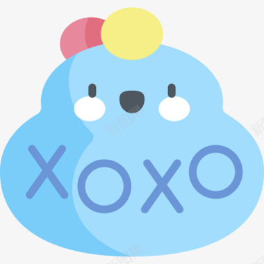 Xoxo爱情短信2平淡图标