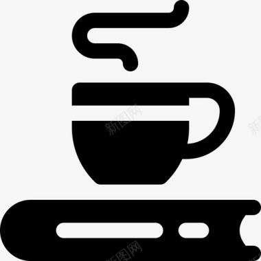 咖啡杯爷爷3号装满图标