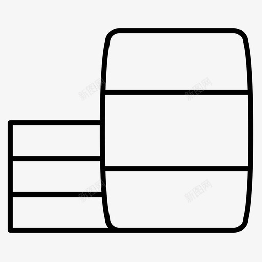 筒体结构织物svg_新图网 https://ixintu.com 筒体 结构 织物 材料 工具 施工 细线 线组