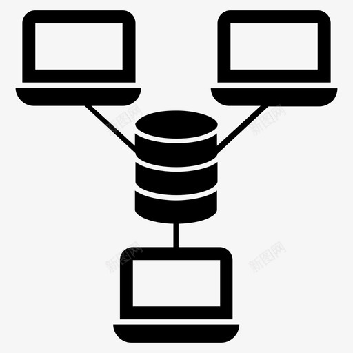 数据库网络数据网络数据共享svg_新图网 https://ixintu.com 网络 数据库 数据 服务器 数据网 共享 托管 通信 字形 图标